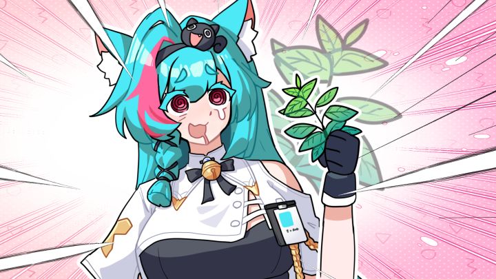 这猫薄荷有力气!截图