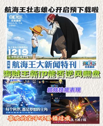 航海王雄心壮志开启预下载❗喜欢不要错过哦