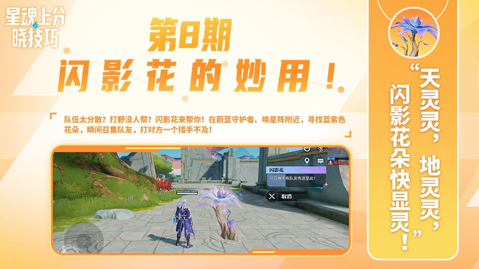【星魂上分晓技巧】第8期 闪影花截图