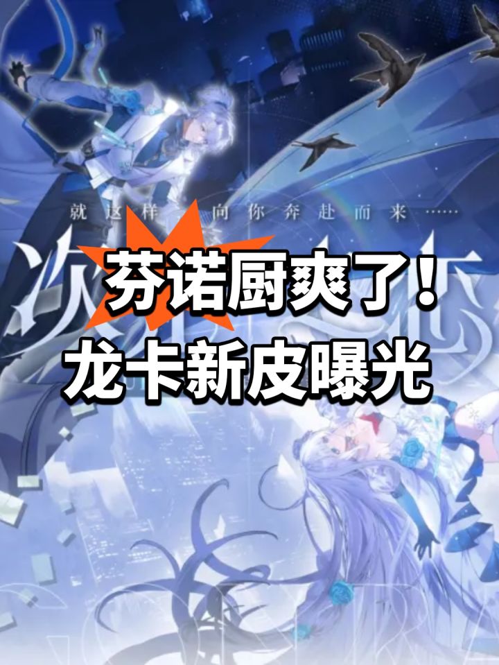 芬诺厨爽了!龙卡新皮曝光截图