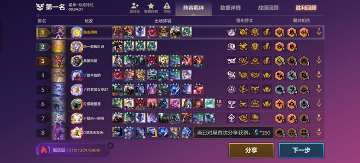 新赛季第一天就遇见神人截图