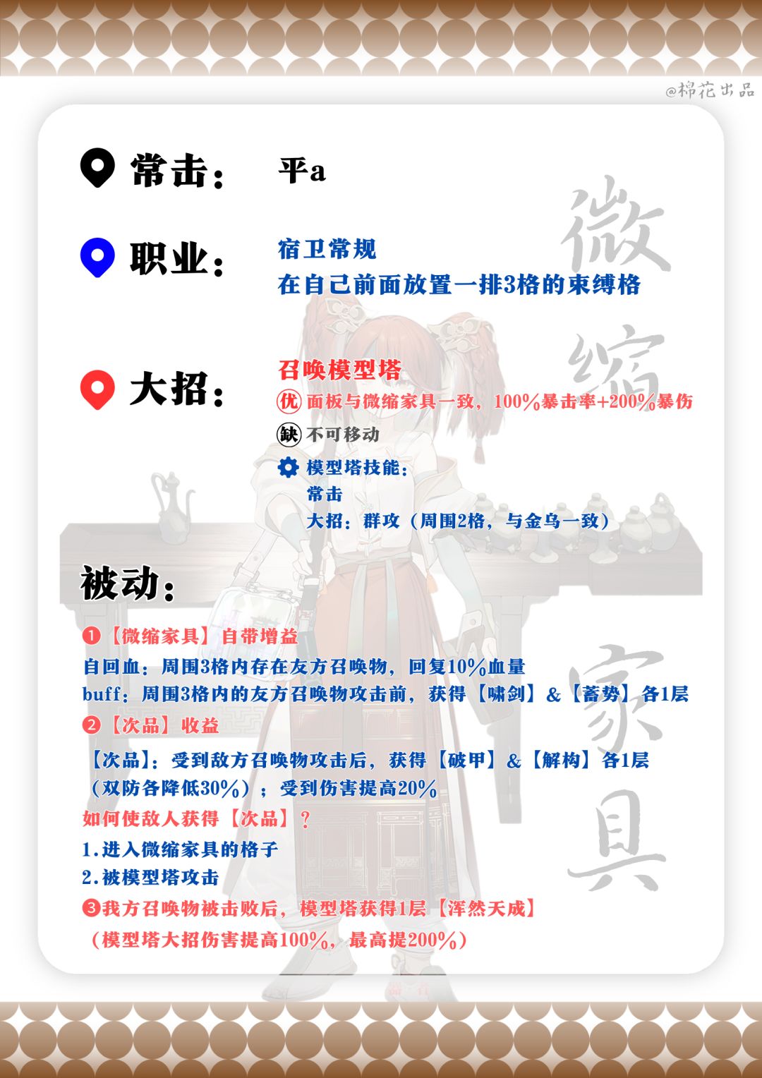【微缩家具】原来我也能看懂游戏攻略了 3
