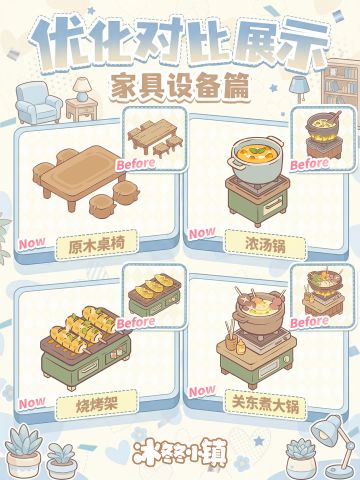 优化对比展示丨家具设备篇（第一弹）