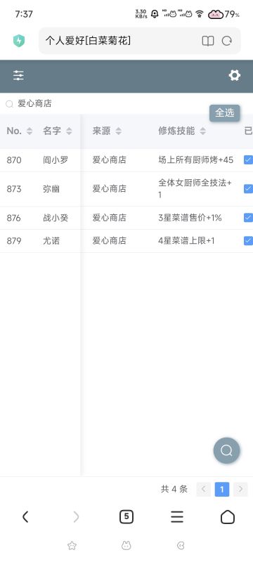 爱心商店全收集！