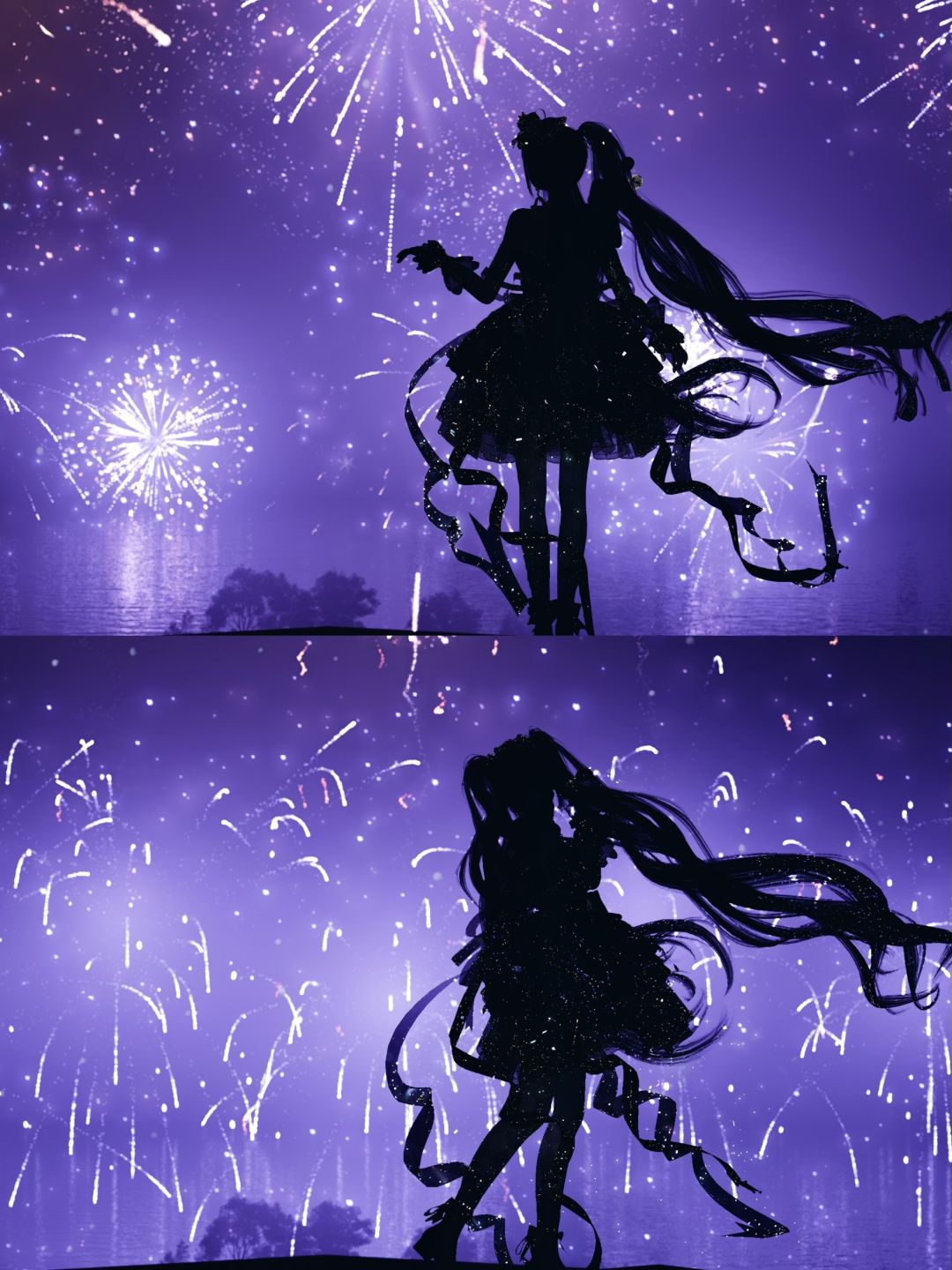 价值五万的烟花剪影 2