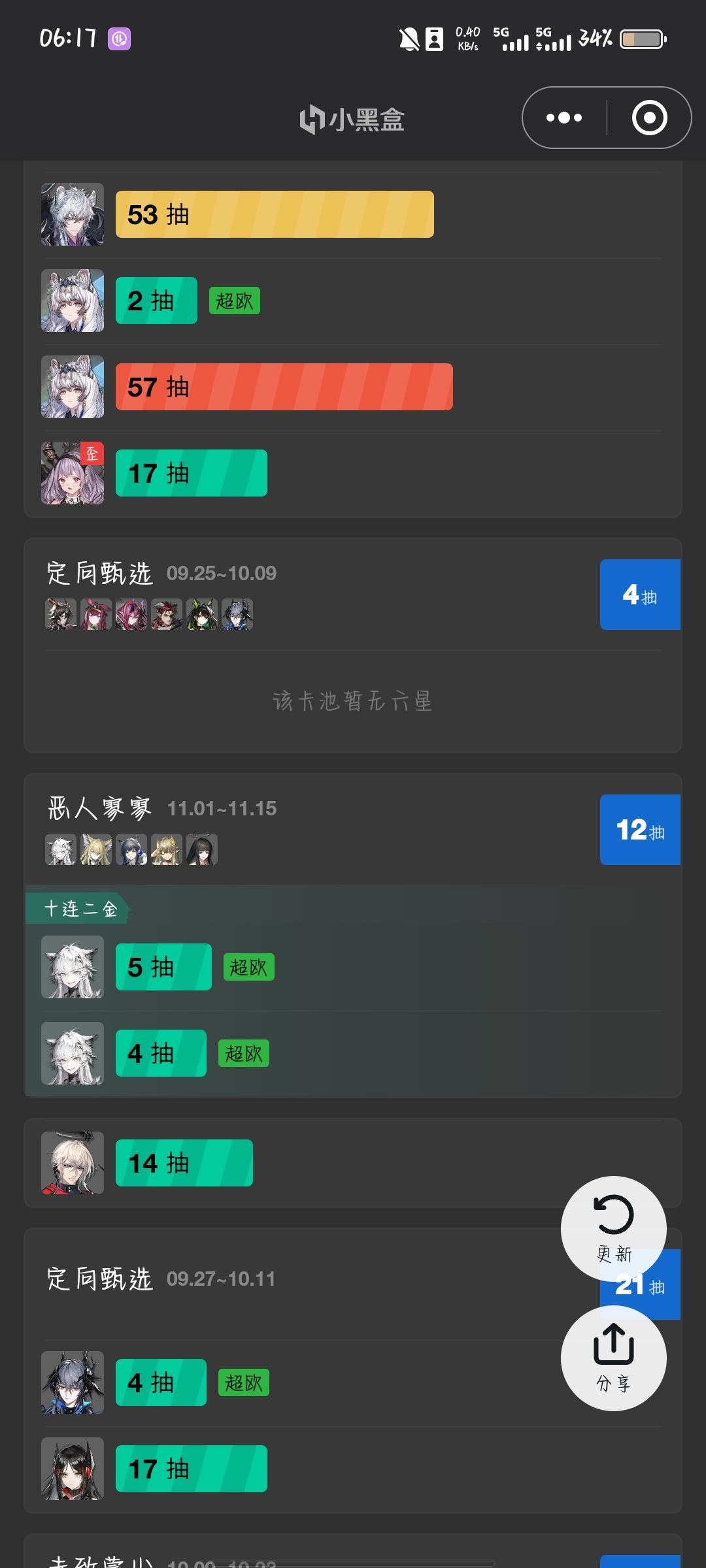 感觉方舟有点杀熟 1
