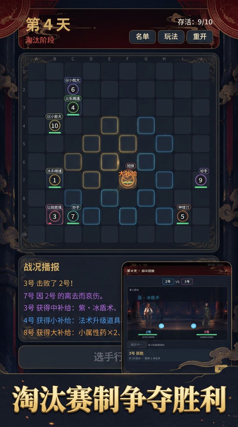 大逃杀:生肖游戏模拟器-开发日志 4