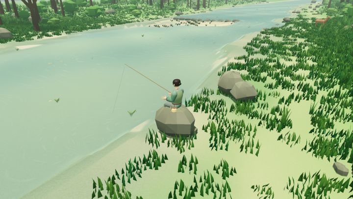 开发日志4 聚光灯 GameJam|河边开始有了自己的生活截图