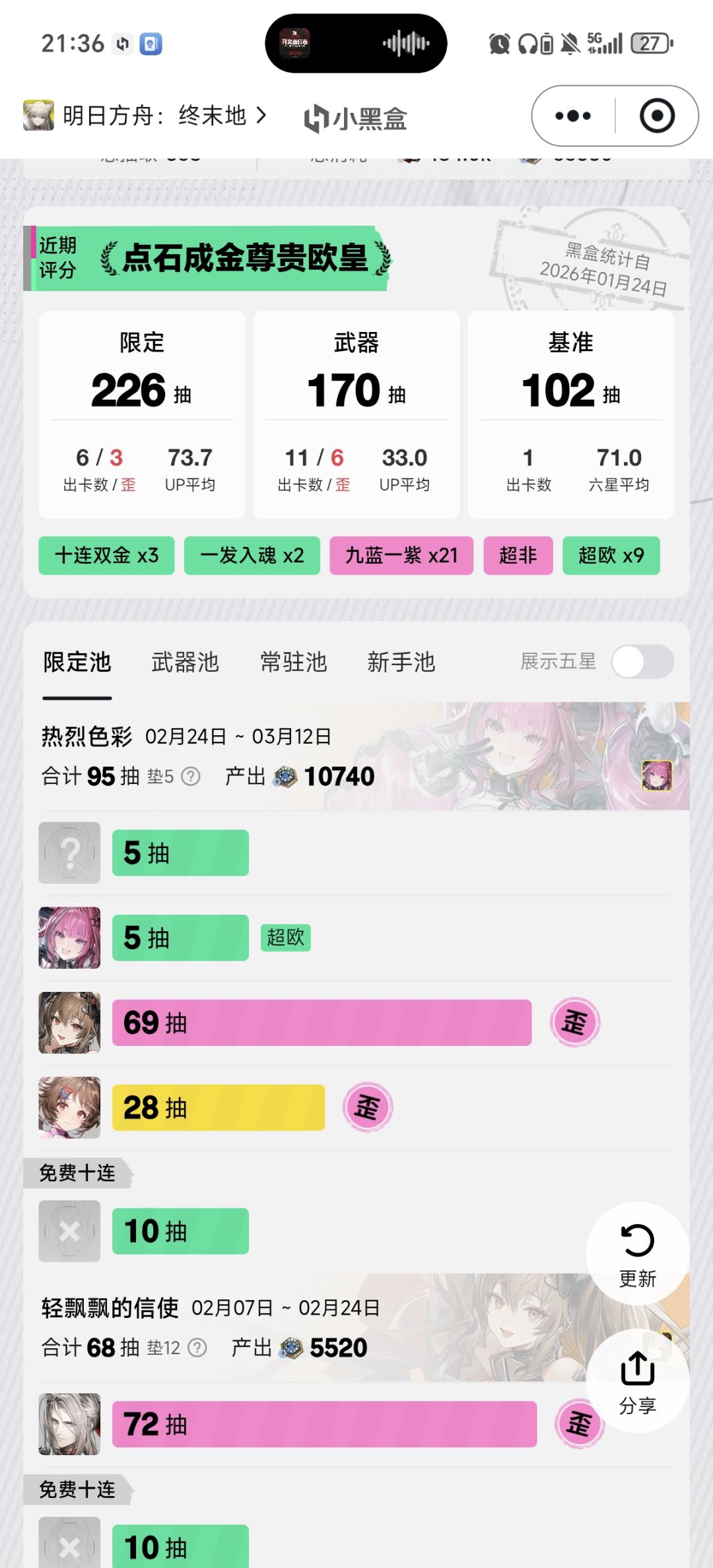 记录欧气时刻 2