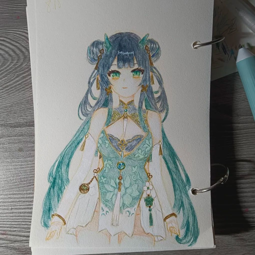 画的敖绫 1