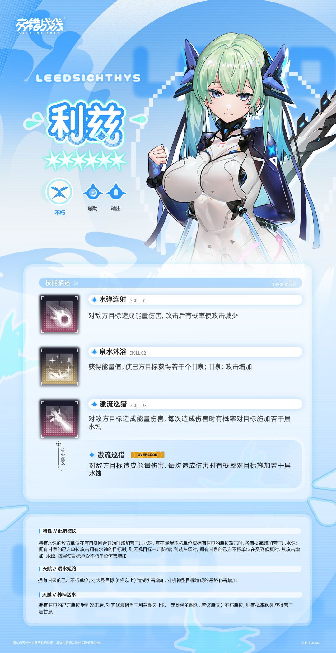新角色简评～ 2
