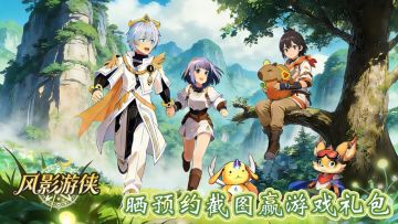 【抽奖活动】异世界冒险MMORPG《风影游侠》预约即刻开启！