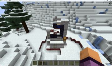 一个出生点附近的雪山下有五个古城的种子