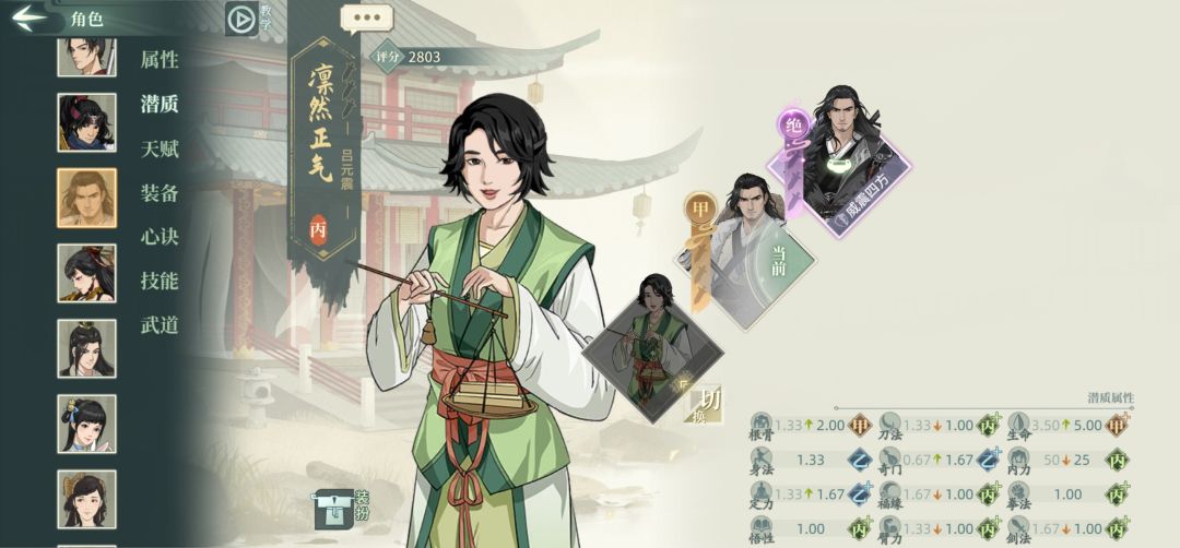 吕元震的初始样子怎么变成一个女的了 1