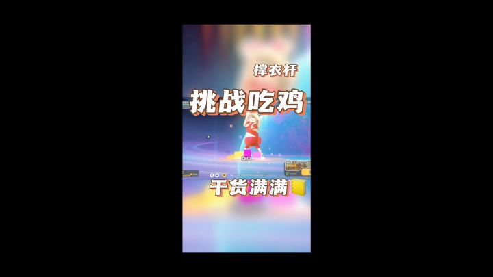 挑战撑衣杆吃鸡截图