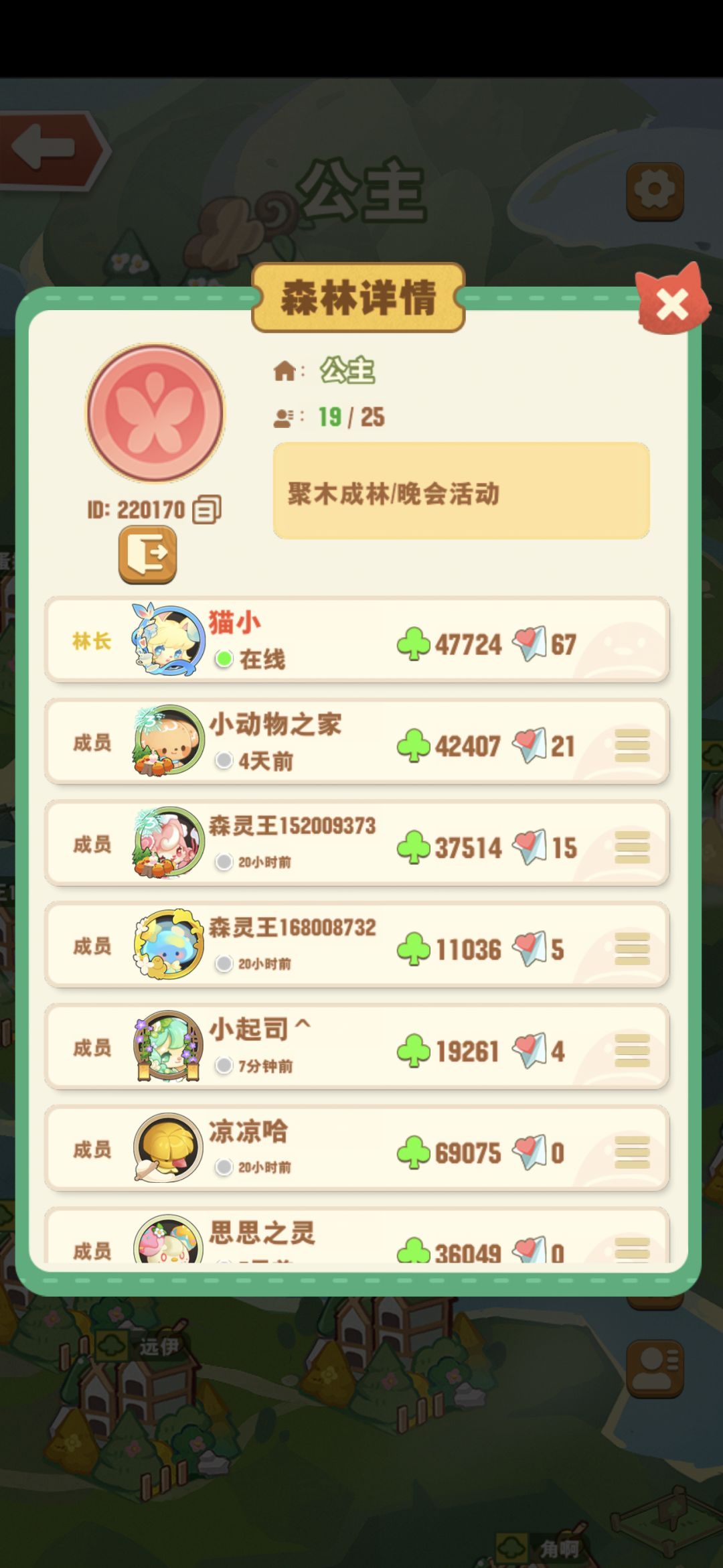 大森林晚会活动来人 2
