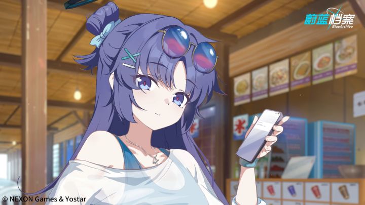 《蔚蓝档案》x 模玩熊 夏日出行系列PV:优香篇截图