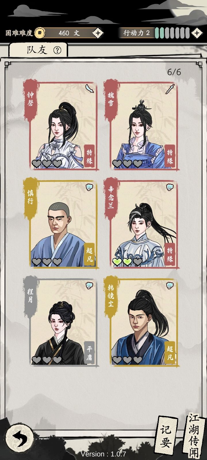 正经人的阵容 1