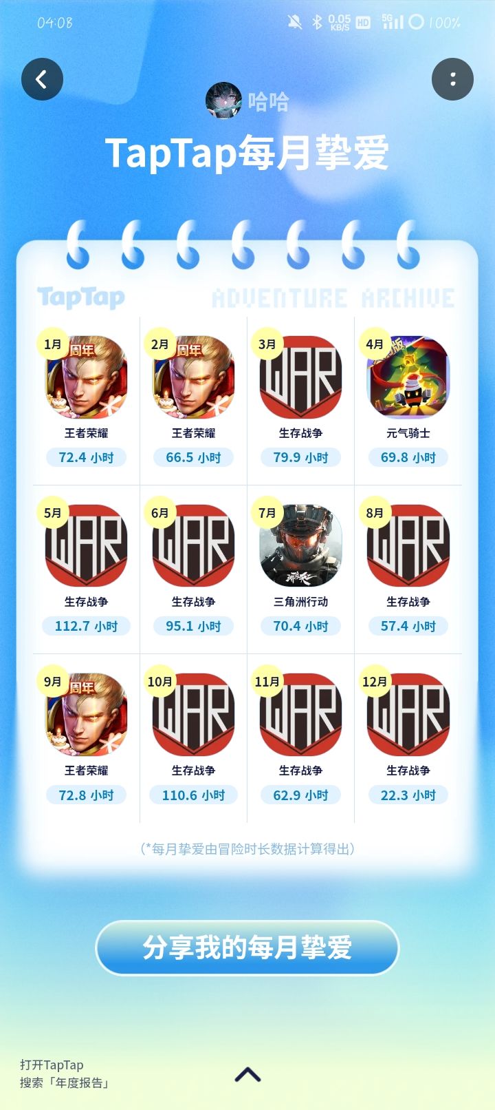 那很能玩了 3