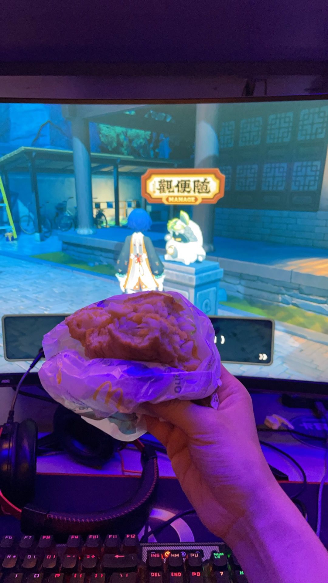第一次跟基友在网吧抽卡 2