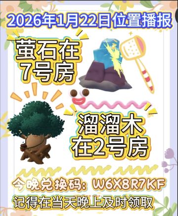 1月22日位置播报