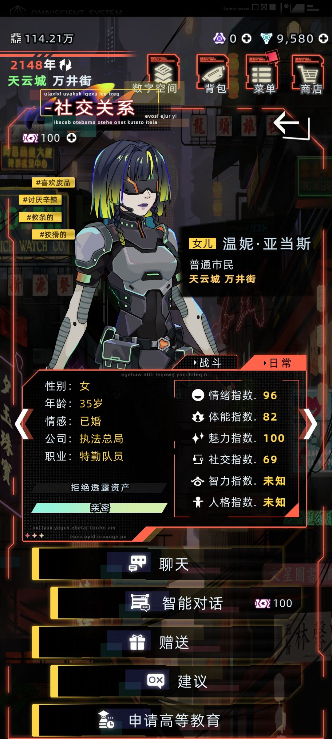 儿女的指标貌似不够合理 3