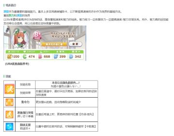 赛马娘【无声铃鹿】角色图鉴！