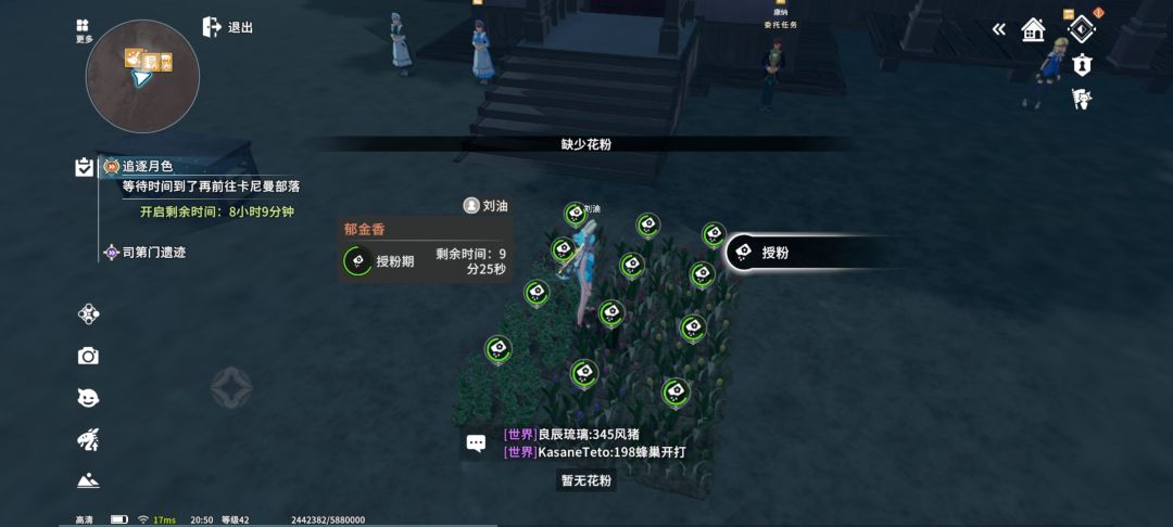 有人知道花粉怎么弄吗 1