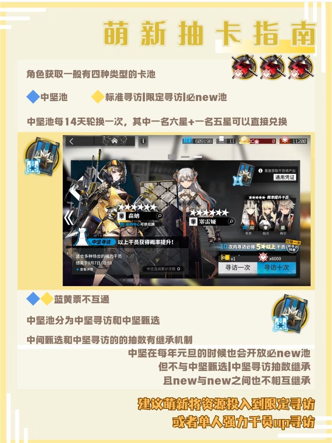 萌新向卡池介绍 2