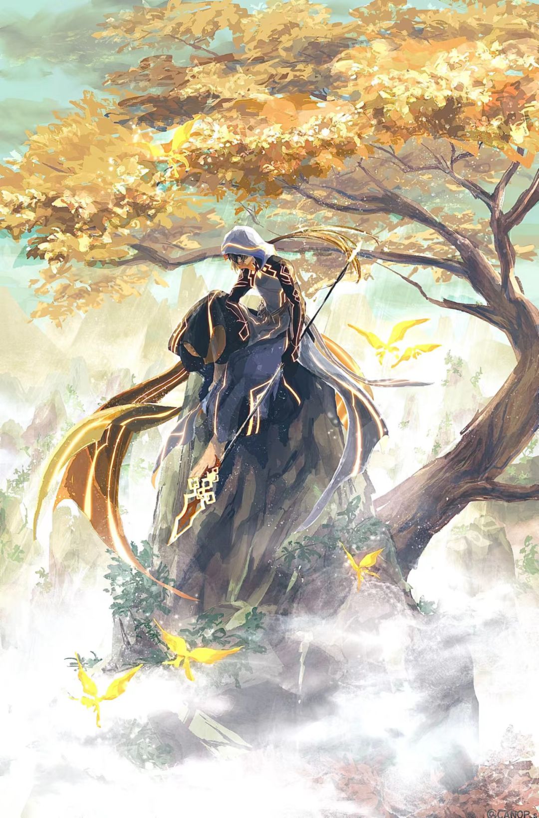 急需一个关于钟离的网名,正经点的 3