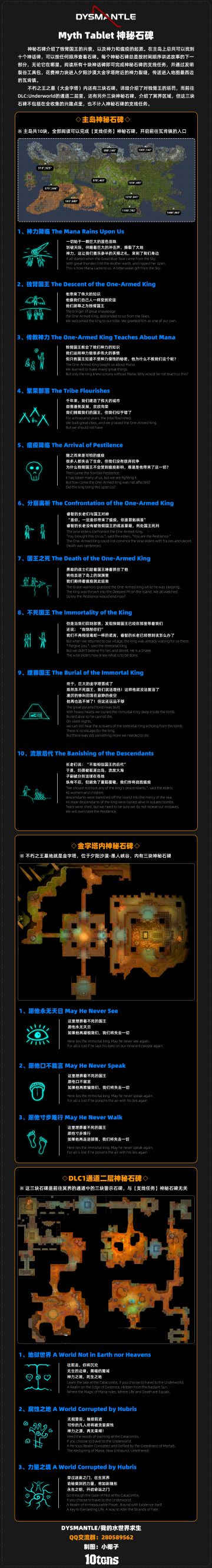 【百科】神秘石碑 Myth Tablet（含剧透）