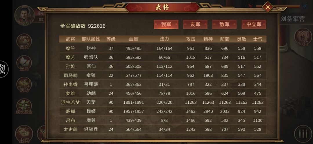 存了6666是给司马特技还是灵童兵仙? 2