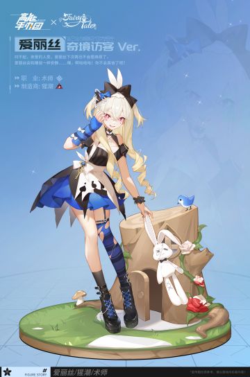 《爱丽丝梦游奇境》童话原创限定手办“爱丽丝”档案解禁