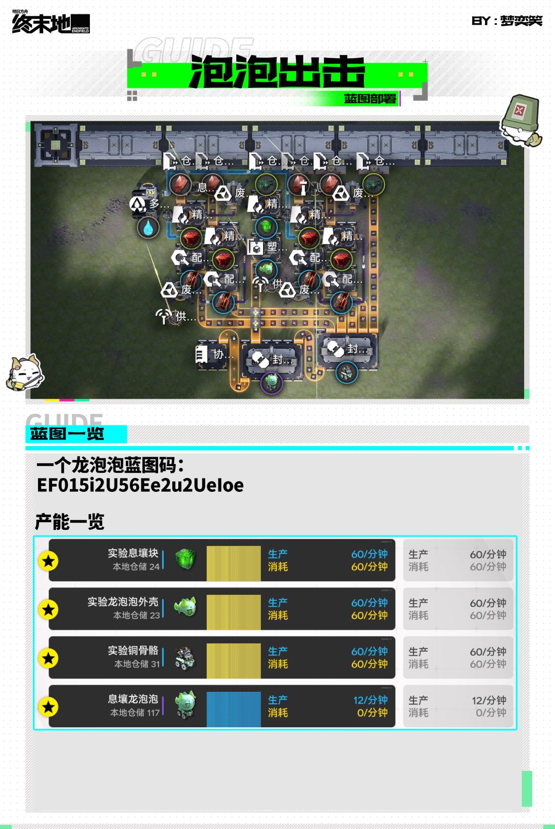 【终末地蓝图】集成援助泡泡出击 3