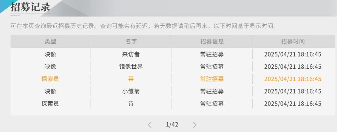 莱莱莱看看这是什么招募 1