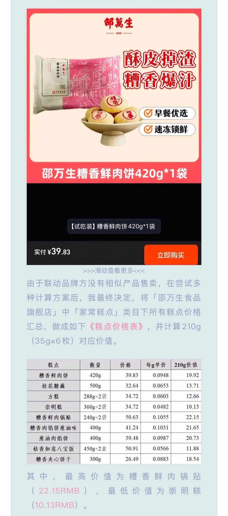 五花米线|「邵万生」联动礼盒氪金性价比 4