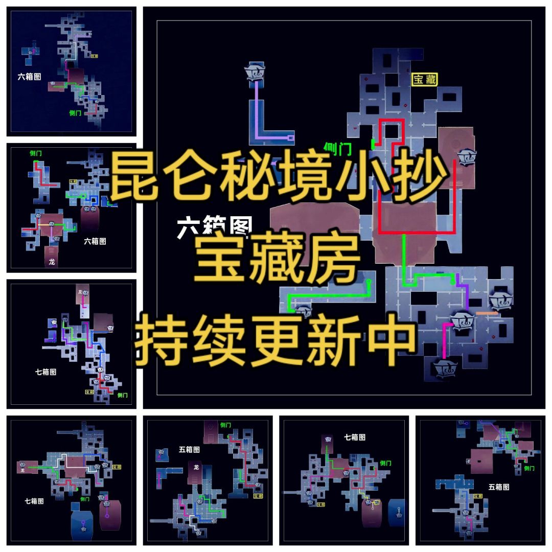 昆仑秘境宝藏房小抄已更新 1