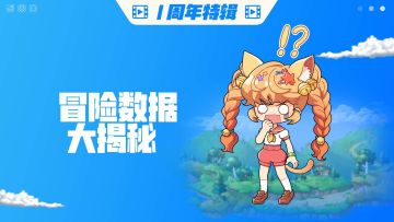 【1周年特辑】 一周年数据揭秘