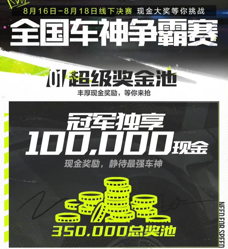 《极品飞车 集结》开启争霸赛，奖金35W❗❗❗ 3