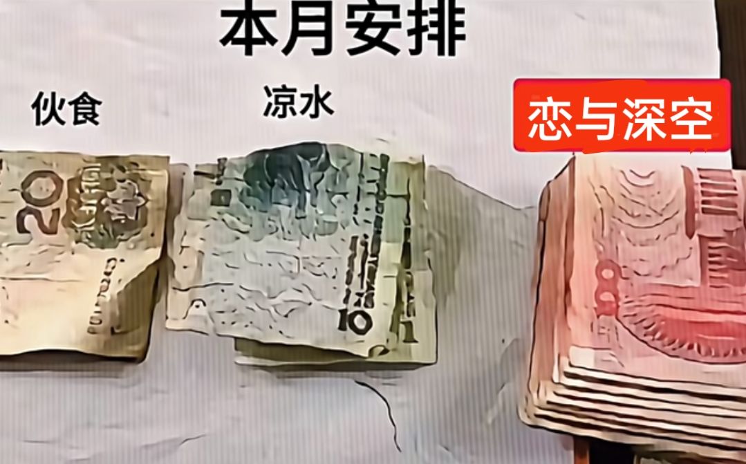 我就这样省吃俭用谈恋爱。 1