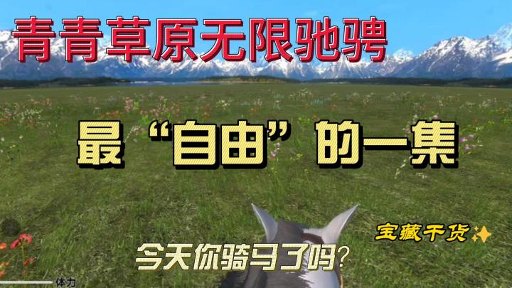 今天你骑马了吗？最自由的游戏，草原尽情驰骋截图