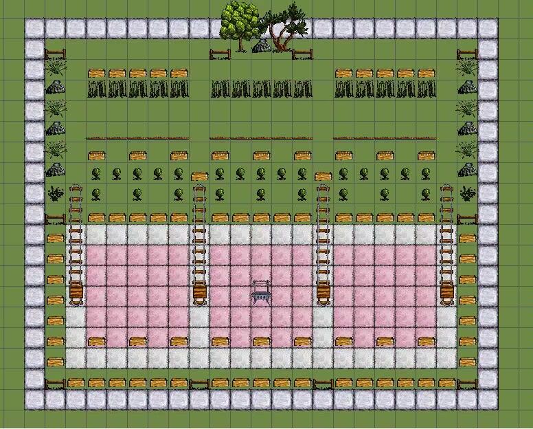 想在中间做列车轨道,怎么建羊才不会跑出来 2