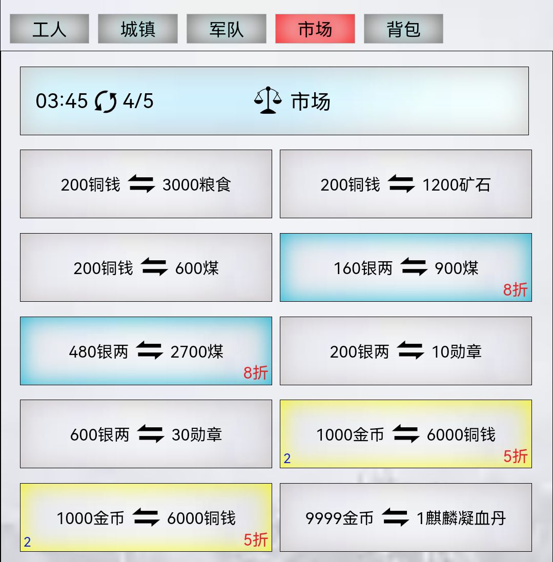 市场资源兑换标识易误导新手 1