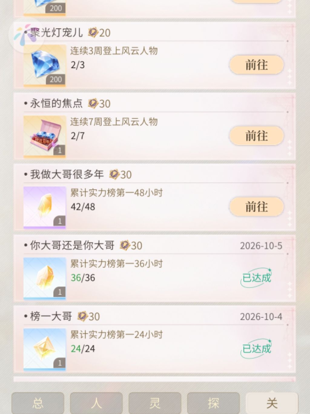 实力榜是怎么算的 1