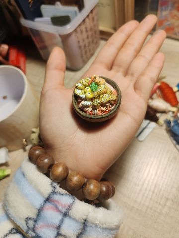 黑暗料理王粘土模型6，这次是叻沙！