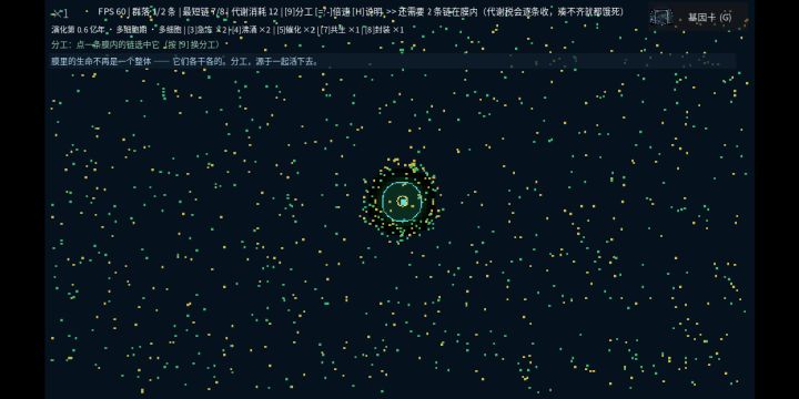 开发日志#2:多细胞不是“更高级”,是“两条链都得活着”截图