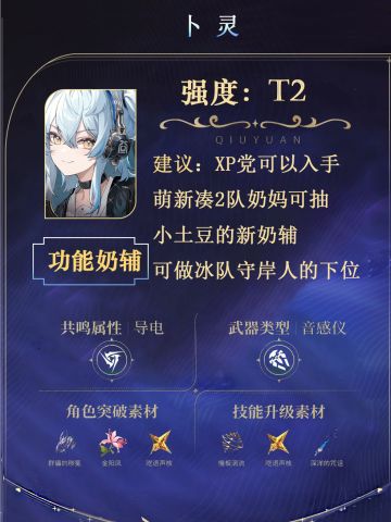 卜灵角色攻略（机制大白话