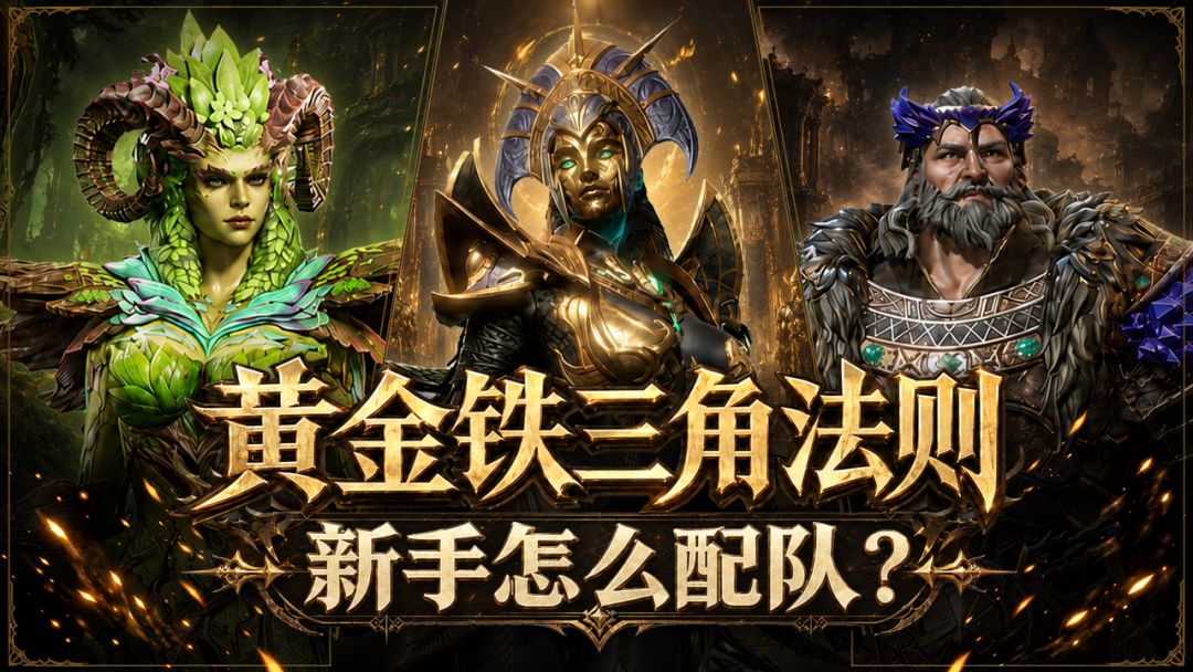 【新手攻略】新手最应该了解的铁三角配队黄金法则截图
