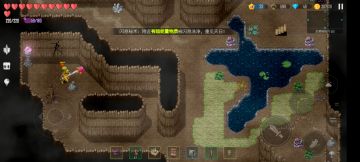 史莱姆地穴隐藏洞穴，用闪息珠照