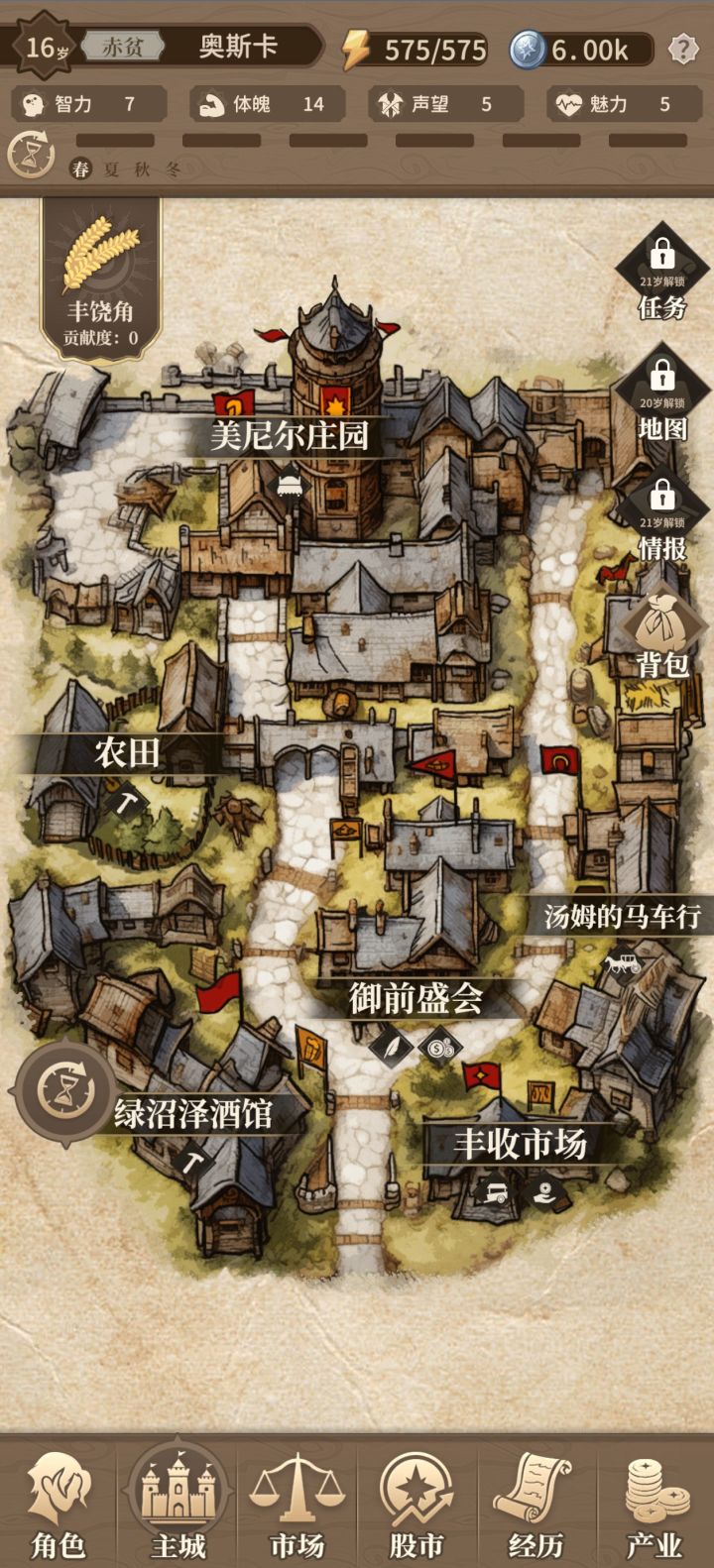 这是什么bug，开局体力575，上局游戏旅游有几率增加10点体力上限，沿用到第二局了？这疯狂打工不得上天了截图